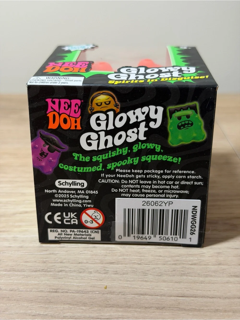 Orange Needoh Glowy Ghost
